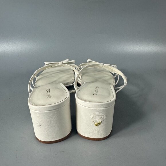 Reformation Elodie Block Heeled Sandals  Elodie Block Heeled Sandals, Size 8 - Picture 7 of 14